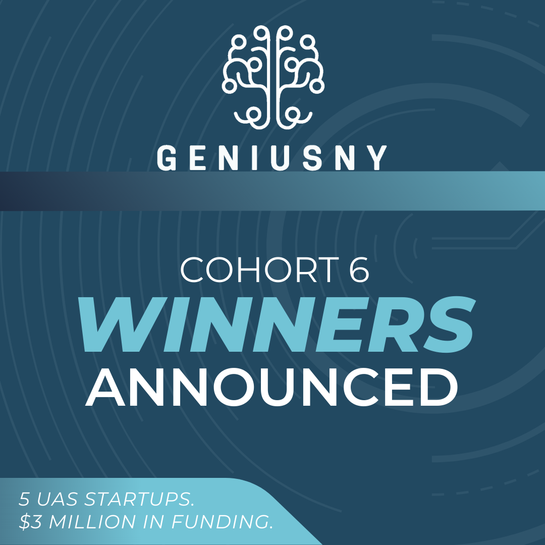 EMPIRE STATE DEVELOPMENT ANNOUNCES FIVE FINALISTS COMPETING IN ROUND SIX OF GENIUS NY ACCELERATOR