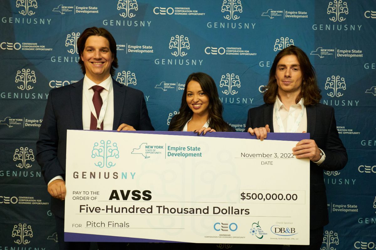 AVSS receives $500k check