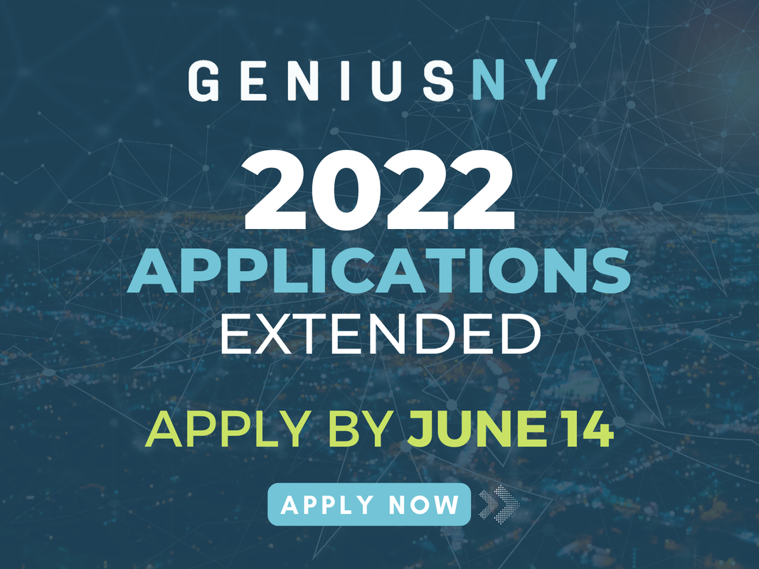 GENIUS NY Extends Application Deadline to June 14, 2022